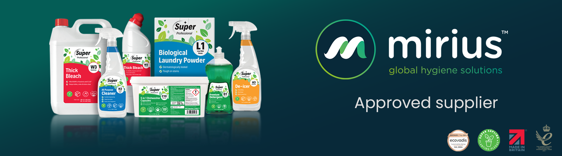 Mirius Approved Supplier