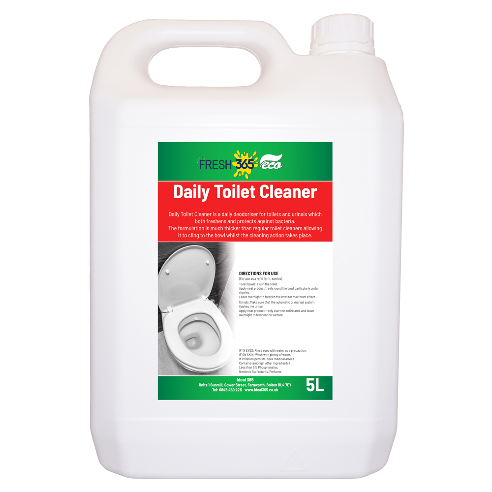 Fresh 365 eco daily toilet cleaner 5 litres