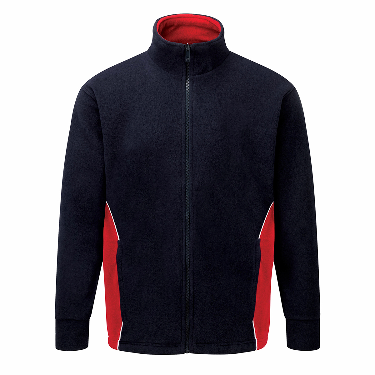 Silverswift two tone premium fleece - navy / red - 3xl