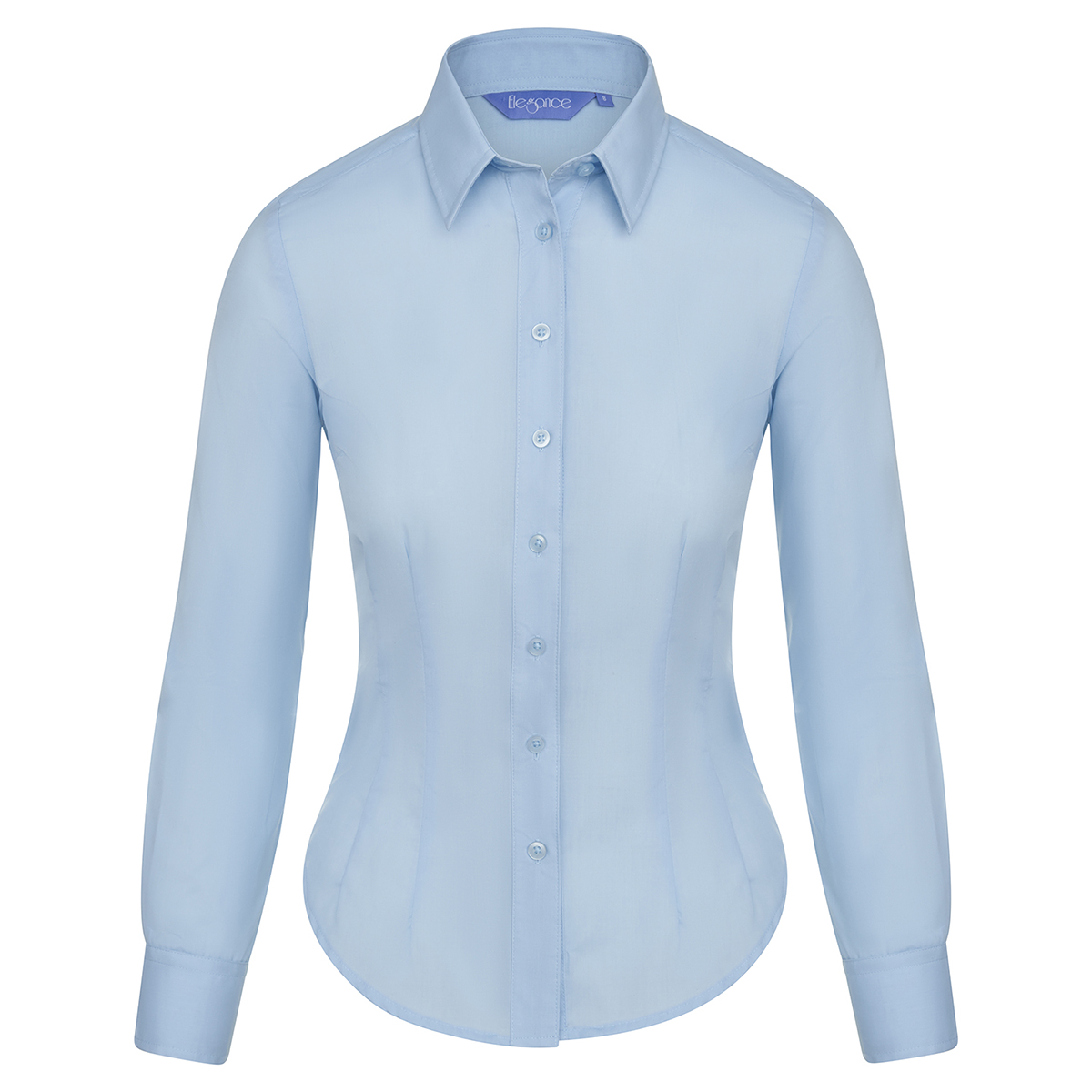 Essential l/s blouse - 16 - sky