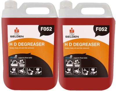 F052 heavy duty degreaser 5 litres x 2