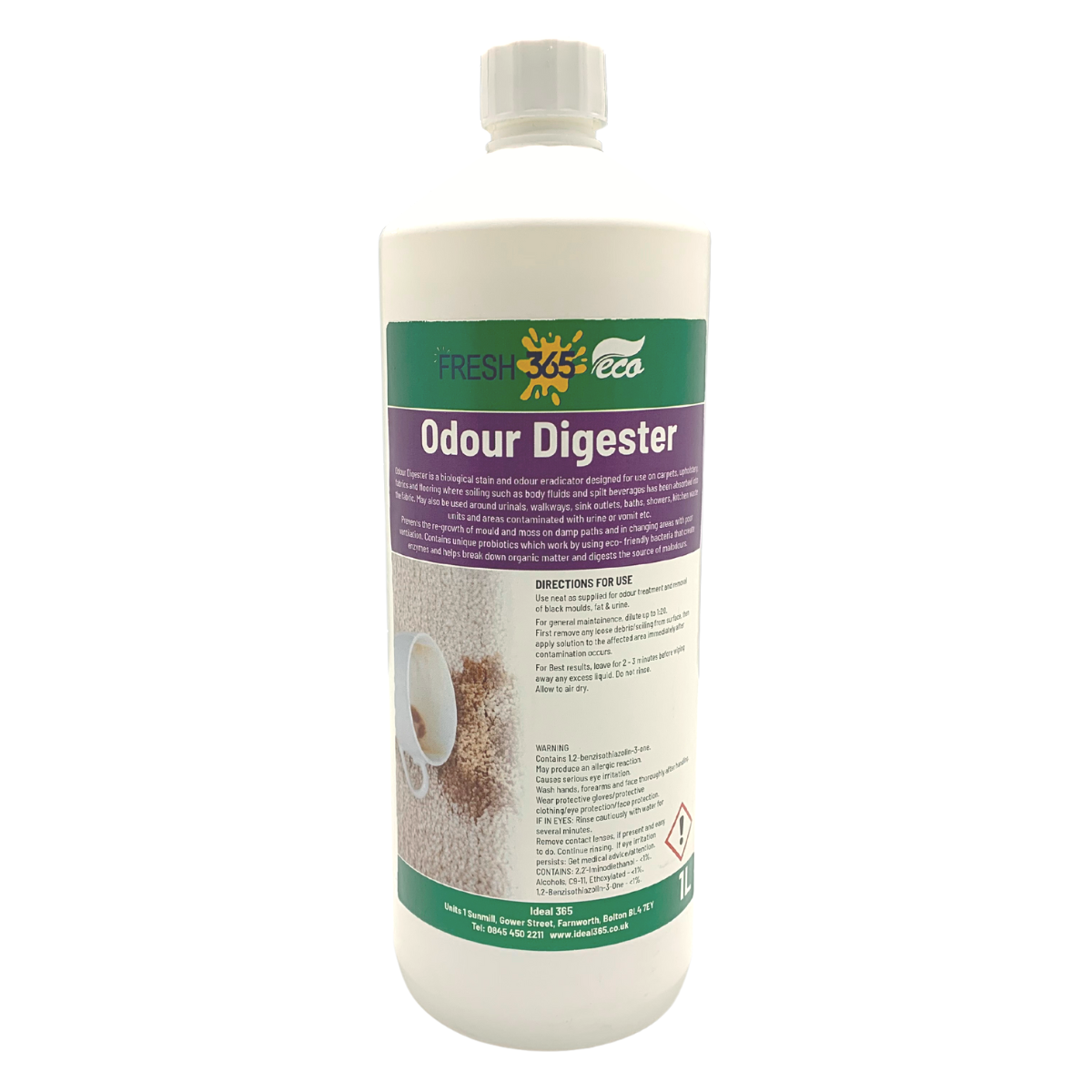 Fresh 365 eco odour digester 1 litre
