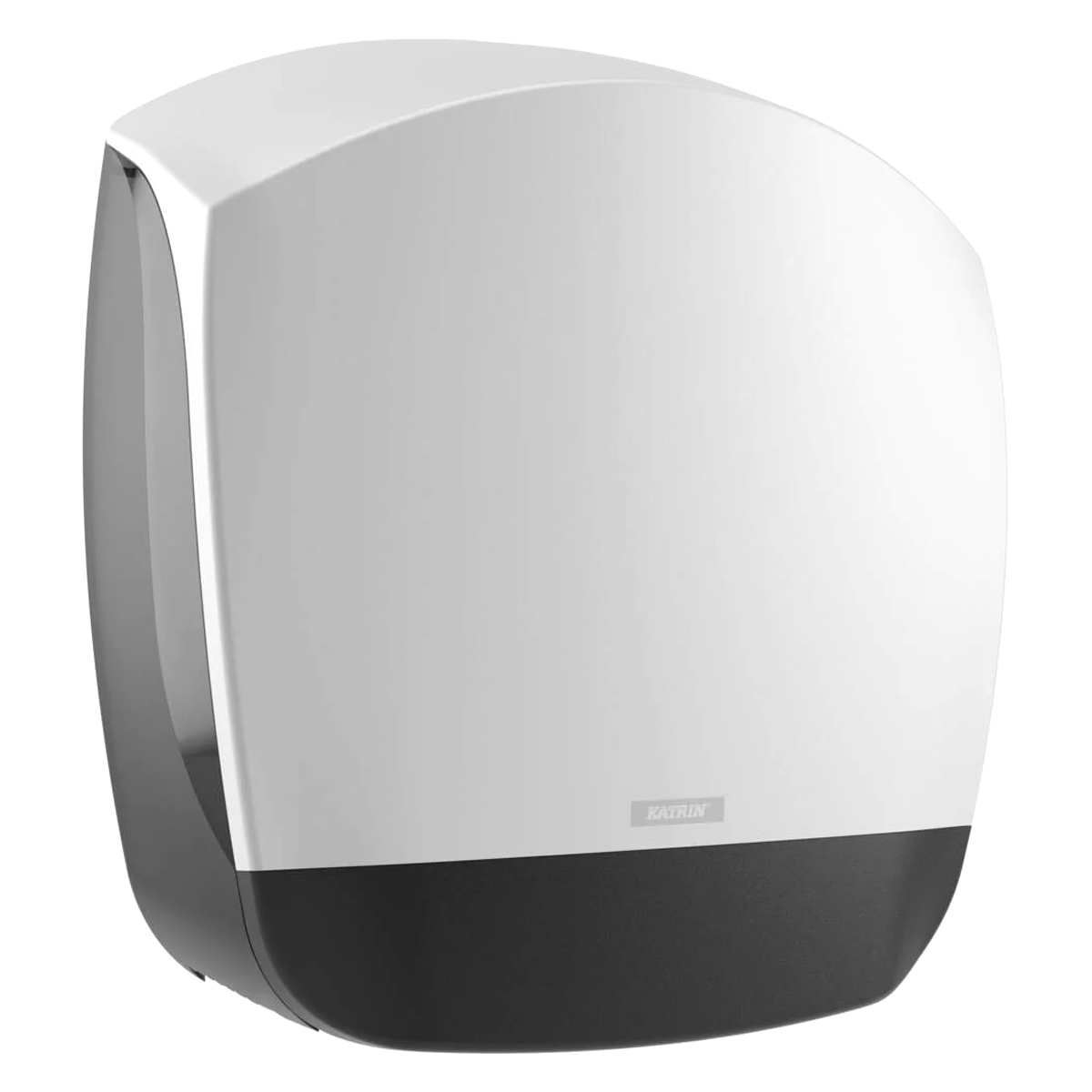 Katrin plastic dispenser large for jumbo toilet paper roll - white