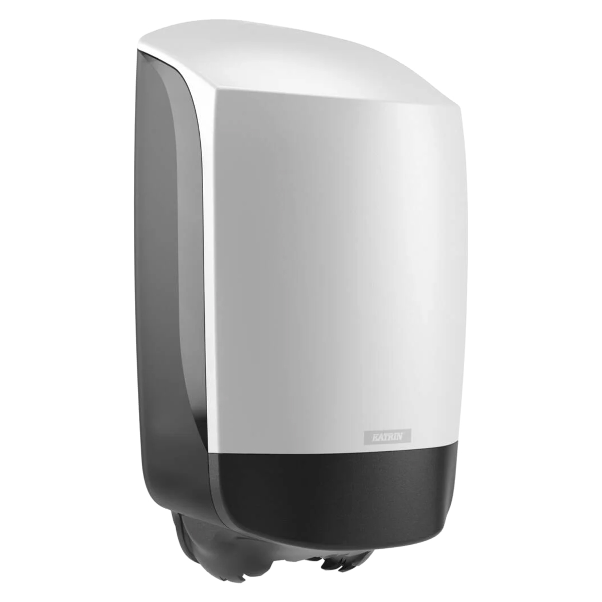 Katrin plastic dispenser small for centrefeed roll - white