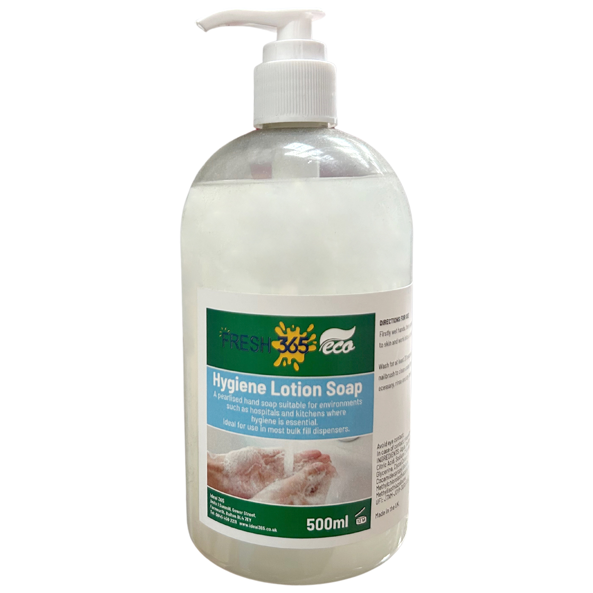 Fresh 365 eco hygiene lotion soap 500ml