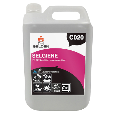 C020 selgiene cleaner sanitiser 5 litres