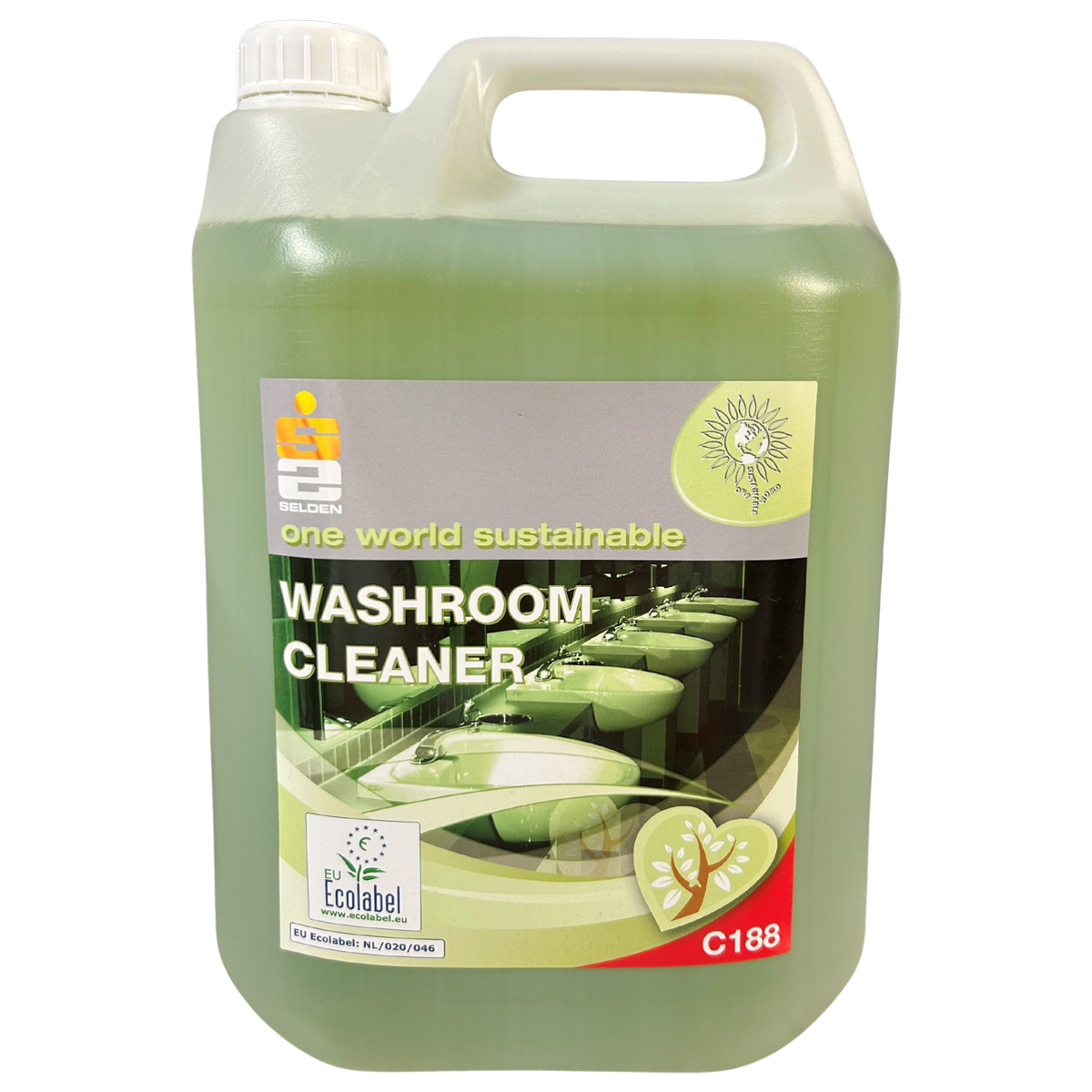 C188 selden all purpose eco friendly washroom cleaner 5 litres