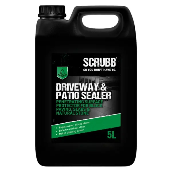 Scrubb c82 driveway & patio concrete sealer 5 litres