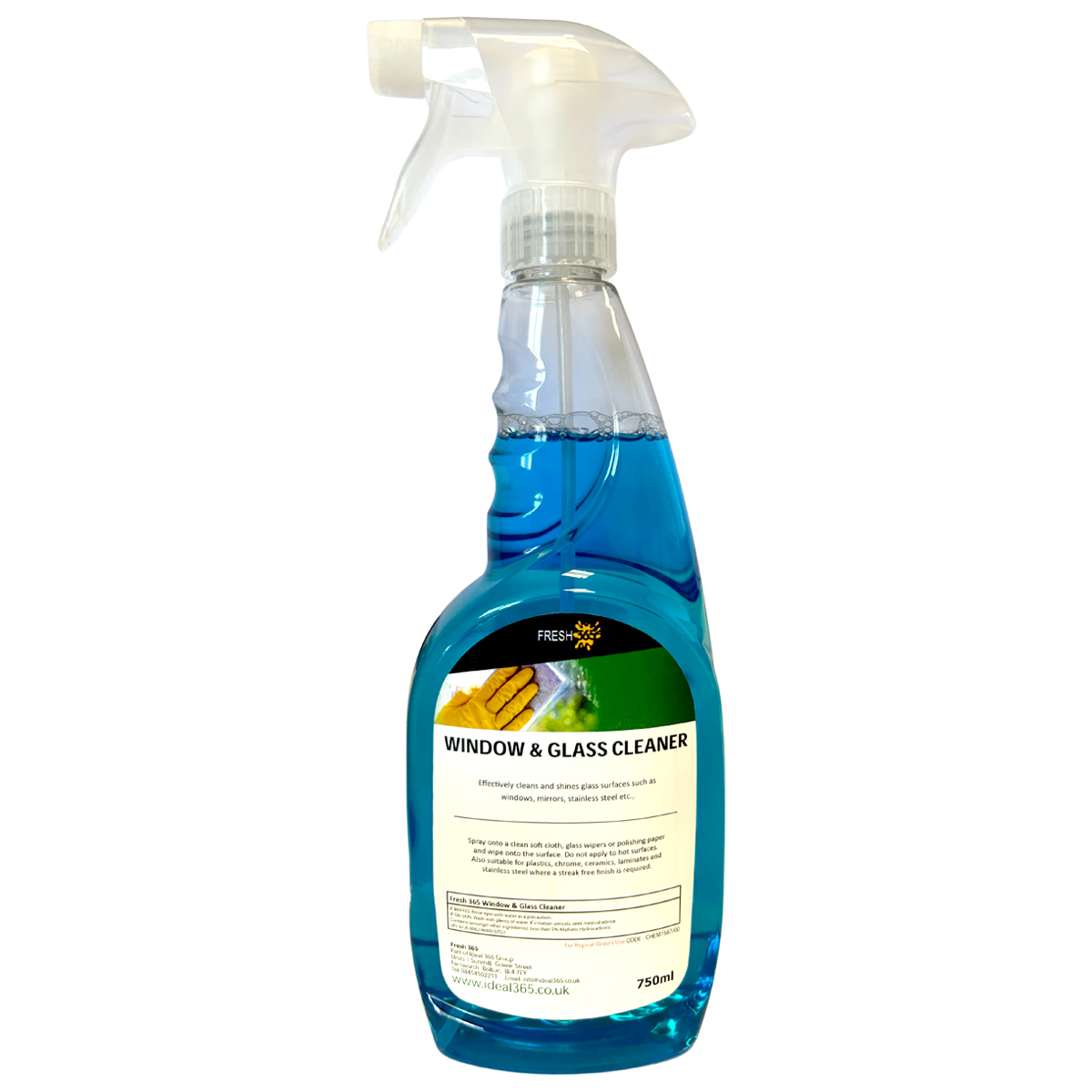 Fresh 365 window & glass cleaner 750ml 