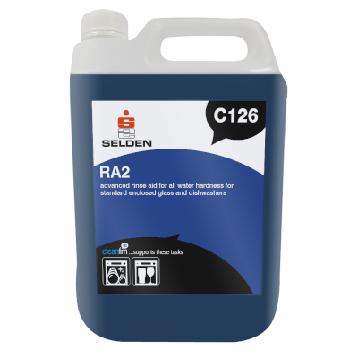 2 x dishwashing rinse aid 5l