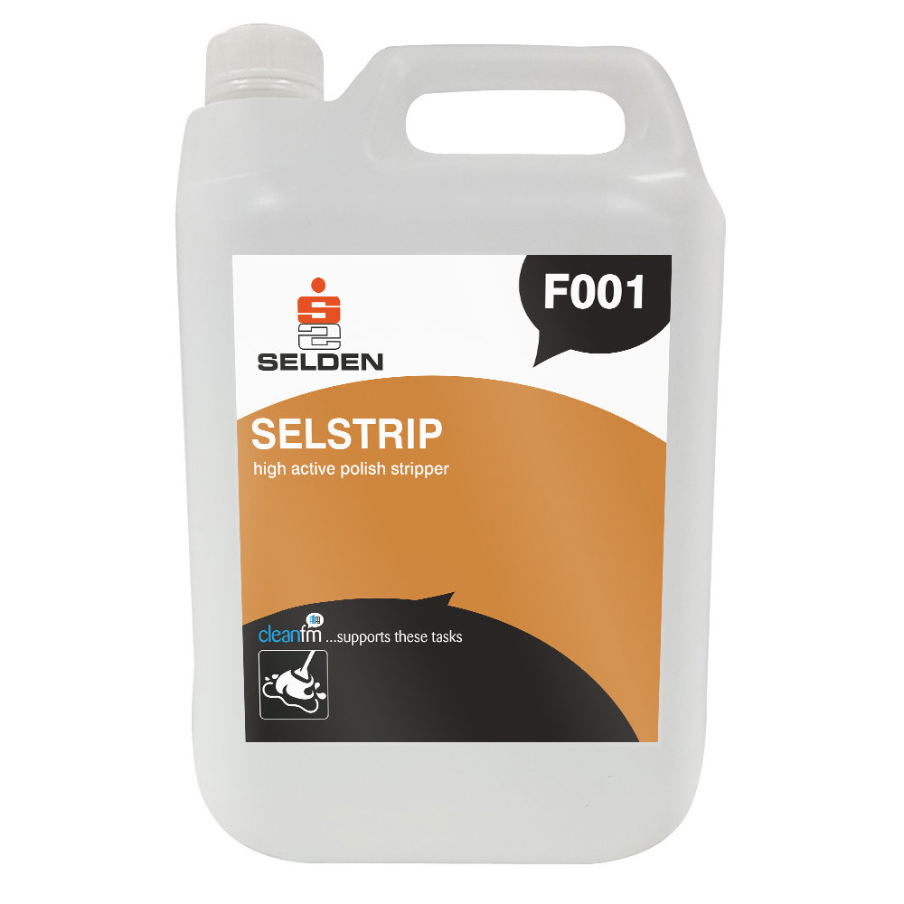 F001 selstrip high active polish stripper 5 litres 