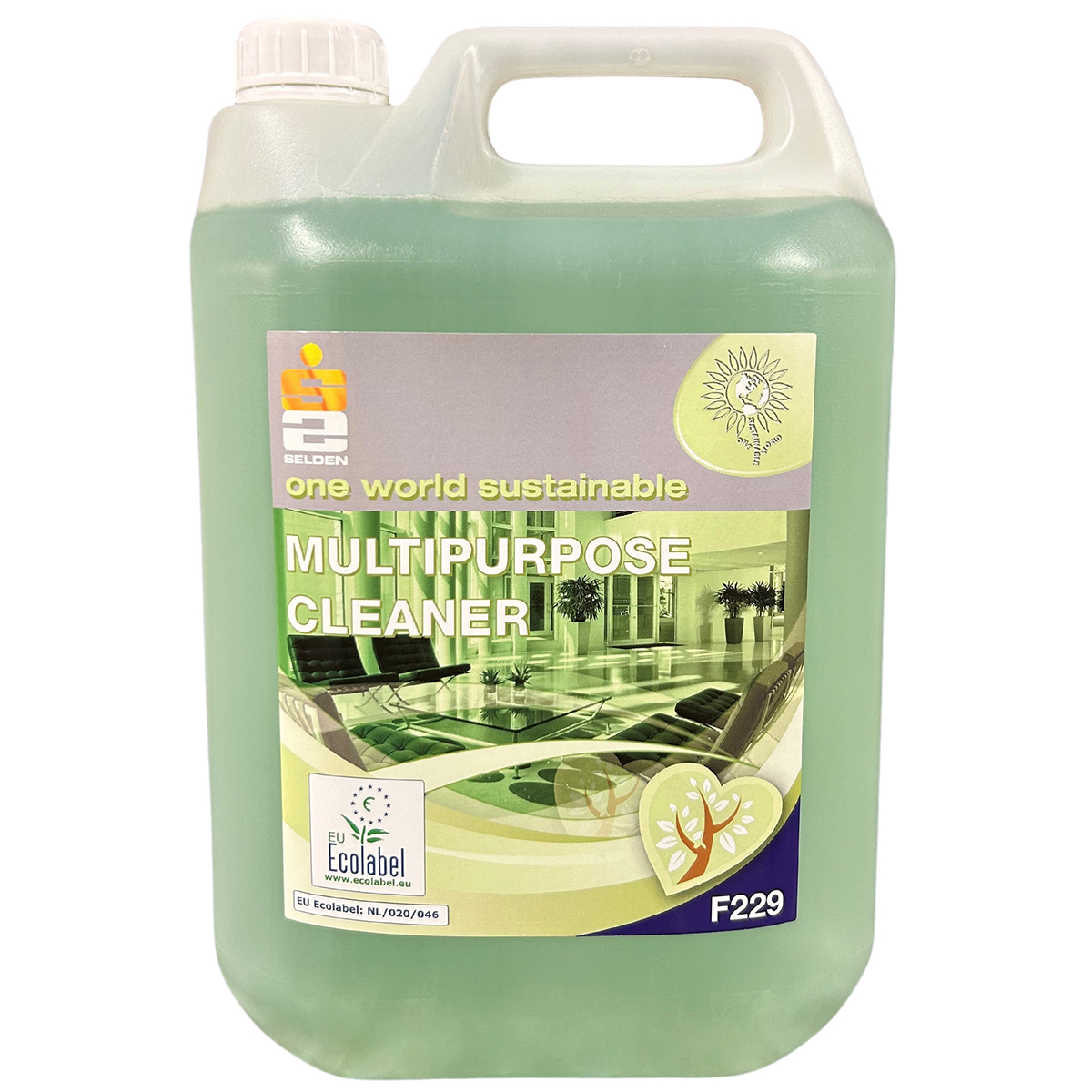F229 multipurpose cleaner eco friendly 5 litres
