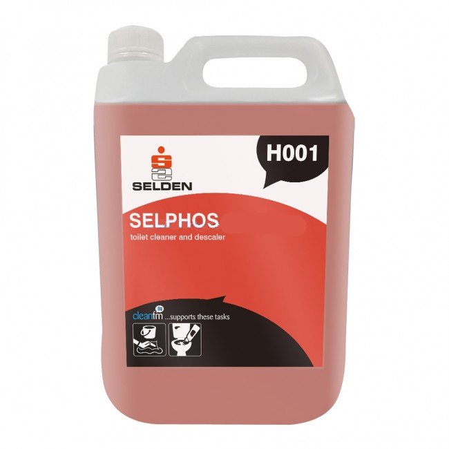 H001 selphos toilet cleaner and descaler