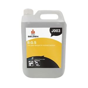 J003 selchem bgs beer glass detergent 5 litre