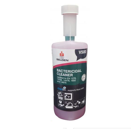 Selden v500 bactericidal cleaner super concentrate 1 litre