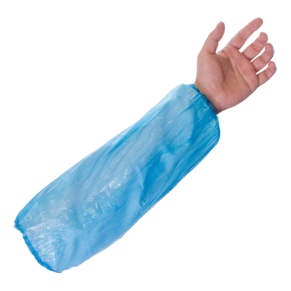 Economy pe disposable oversleeves - blue (case of 2000)