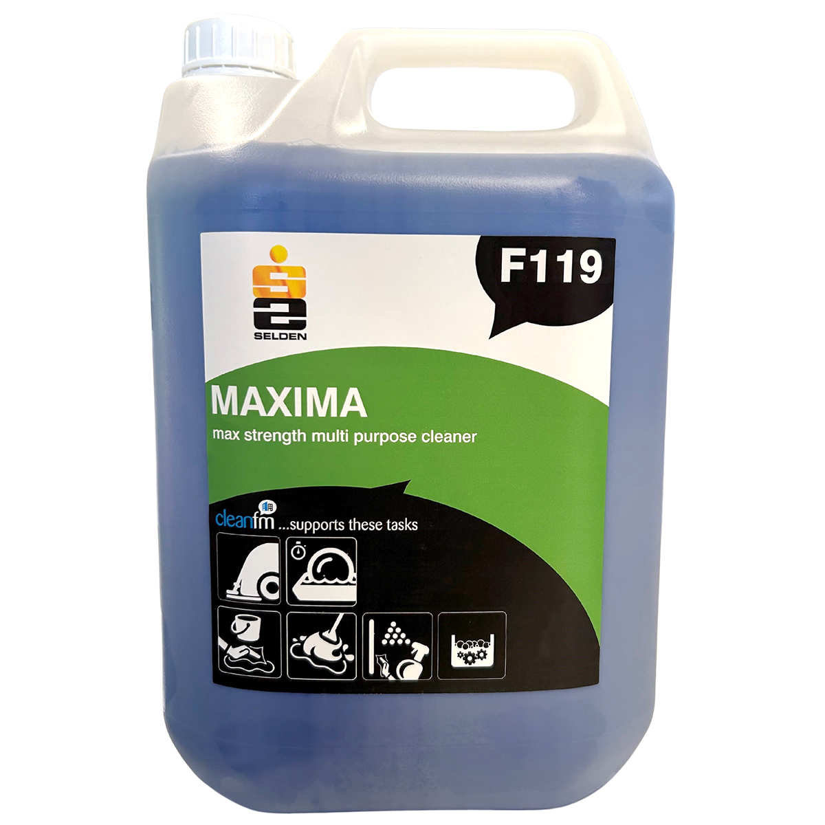 F119 maxima max strength multi purpose cleaner 5 litres