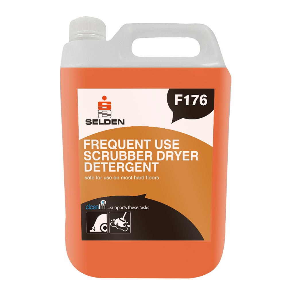 F176 frequent use scrubber dryer detergent 5 litres