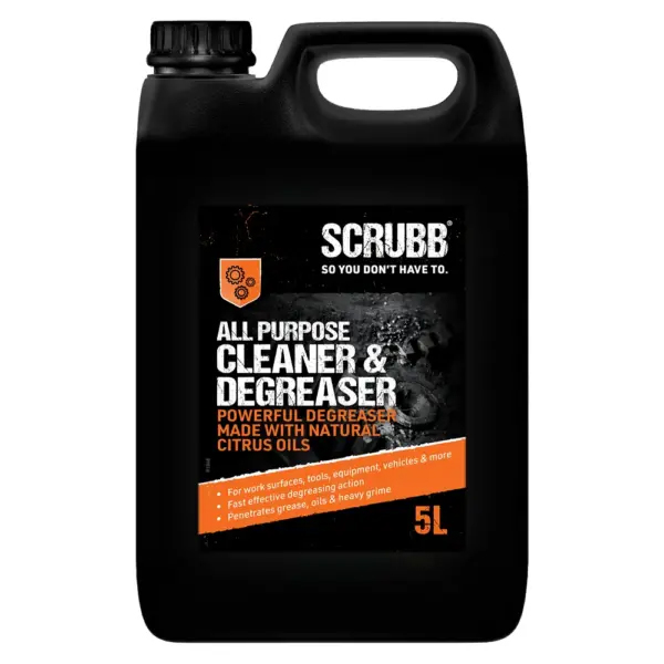 Scrubb g1 all purpose degreaser & cleaner 5 litres