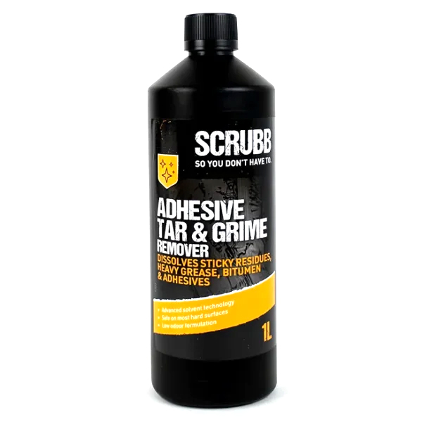 Scrubb g44 adhesive, tar and grime remover 1 litre (screw cap)