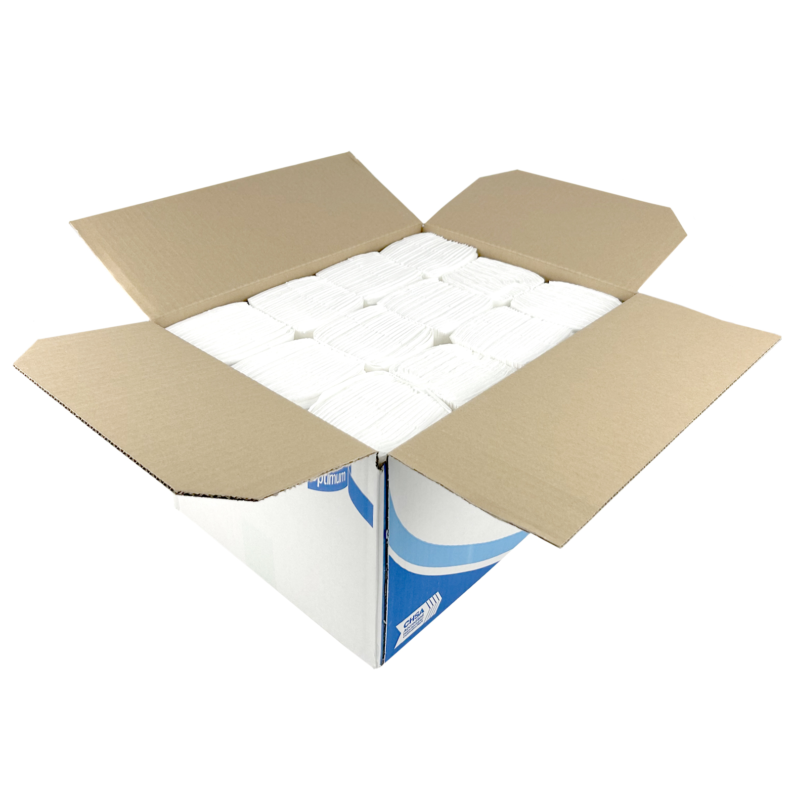 2ply white (laminated) z-fold sheets - 3000 sheets