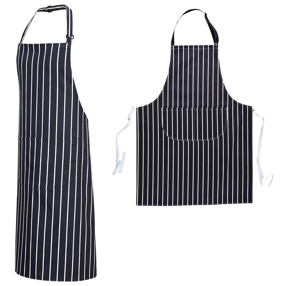 Portwest s855 butchers apron with pocket - navy