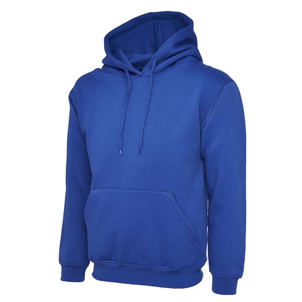 Royal blue hooded sweatshirt deals
